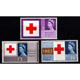 1963 - England - AFA 356-58D - Frimærke - Stemplet.
